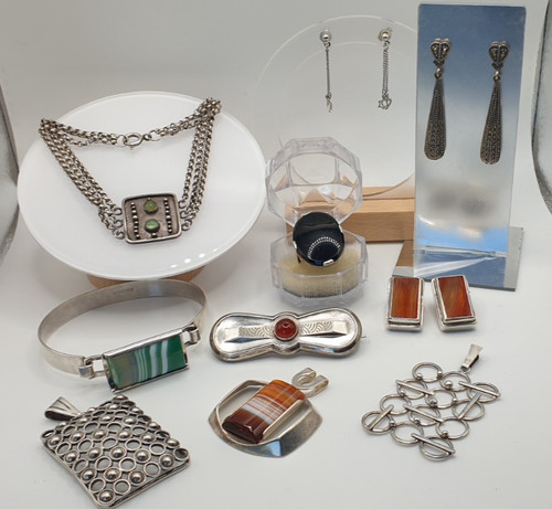 Konvolut schmuck silber - konvolut,