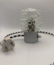 Vintage Bubble Glass Lampe –