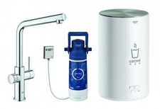 GROHE Red Duo Küchenarmatur und Boiler M-Size L-Auslauf chrom 30327001