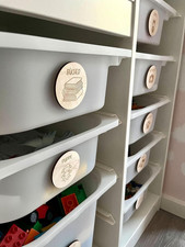 Kinderzimmer Ordnungsetiketten