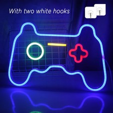 Spiel Leuchtreklame Gaming Neon Schild Neonlicht Wand Game LED Schild Bar Party