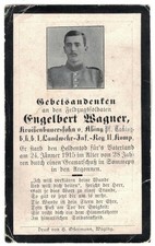 Sterbebild - Soldat kgl.  by