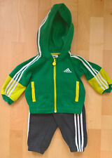 adidas - Kids 3-Streifen Jogginganzug mit Hoodie, Baby 68