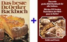 DR. OETKER BACKBUCH  u. weiteres Backbuch   -gebraucht , sehr guter Zustand-