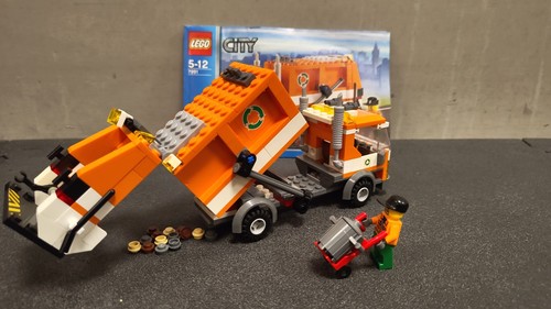 Lego city 7991 müllwagen - city,