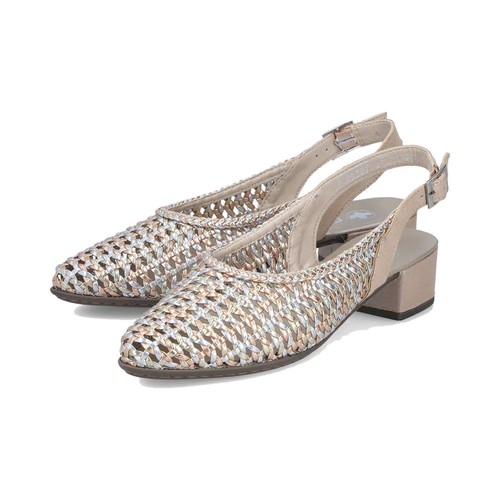 Rieker slingpumps silber - slingpumps,