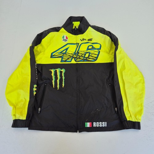 Vr46 jacke large gelb schwarz - vr46,