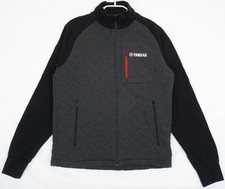 Yamaha Full Zip Grau Logo