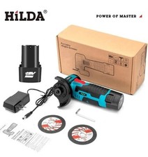 HILDA Bürstenmotor 12V Mini Winkelschleifer Akku Schleifwerkzeug 