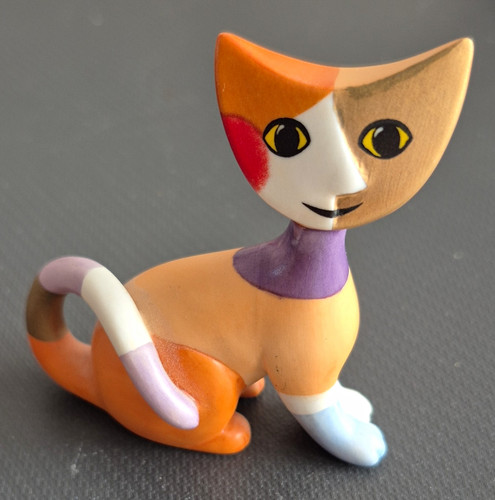 Goebel porzellanfigur katze - porzellanfigur,