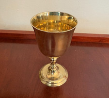 Vintage unmarkierter Messing