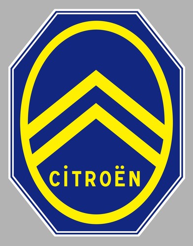 Citroen chevron logo - logo, aufkleber