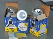 Philips Photolita KM *3* Sück Fotolampen innenverspiegelt 375 Watt E 27 