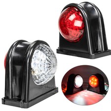 2x LED Begrenzungsleuchten 12V 24V Positionsleuchten LKW Anhänger Beleuchtung.