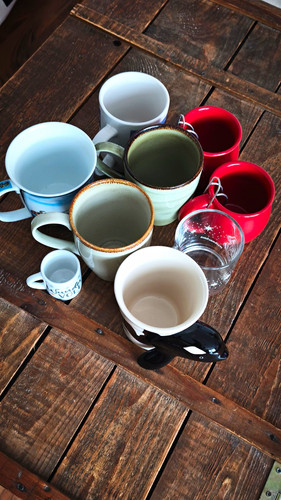 Creatable tassen set - tassen-set, steinzeug