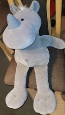 NICI XXL Nashorn Rudi grau