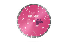 Diatech F1 Plus Mehrzweck Diamanttrennscheibe, 3000 Schlife, 350 mm Durchmesser,-B155R