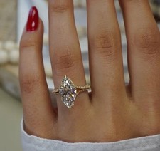 14K Gelbgold Diamant