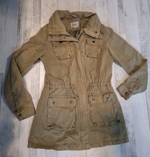 FLASHLIGHTS Cargojacke Übergangsjacke Herbst Khaki Gr. 38 Kurzmantel