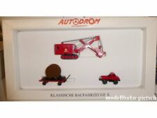 Wiking 990 42  Autodrom Set " Klassische Baufahrzeuge " Set X  , neu, OVP,1:87