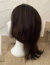 ECHTHAARPERÜCKE dunkelbraun