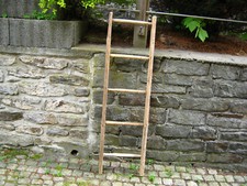 schöne alte Holzleiter_147 cm