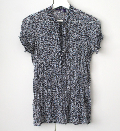 Mexx damen plissee bluse - plissee,