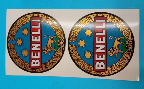Paar aufkleber benelli 1959 - aufkleber,