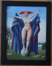 GEMÄLDE "FORTUNA" AKT VON