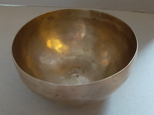 Klangschale, Messing, Handarbeit, ca. 10 cm Durchmesser - Original