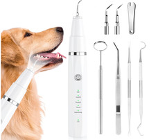 Pet Dental Cleaner – Zahnsteinentferner für Hunde mit LED-Beleuchtung (weiß)
