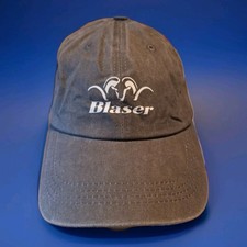 "Blaser" Baseball-Cap/ Jagdkappe. Baumwolle, Farbe: "Grau!" Verstellbar, Neu!