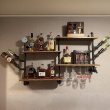 Wandregal wandbar minibar - wandregal,