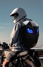 LED-Motorrad-Rucksack