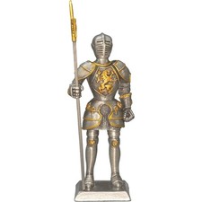 Zinnritter mit Hellebarde