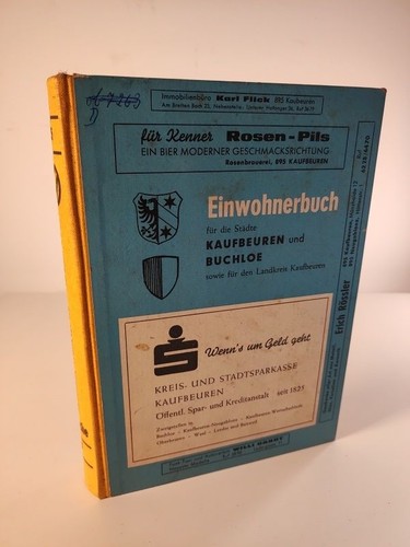 Einwohnerbuch für die - , städte