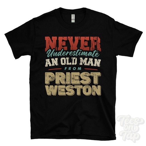 Shirt unterschätze niemals - unterschÄtze,