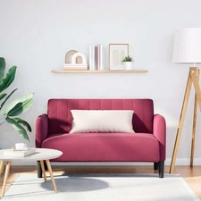 Zweisitzer-Sofa Wohnzimmer-Sitzmöbel Samtsofa 2-Sitzer-Sofa Wohnzimmer Couch Neu