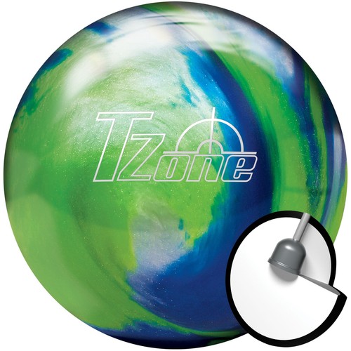 Bowling ball brunswick tzone - bowling,