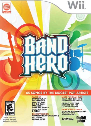 Band hero game only - band,