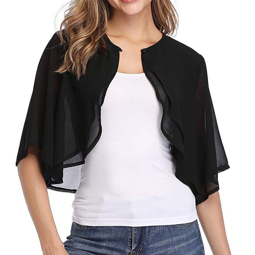 Damen chiffon bolero - damen, festlich