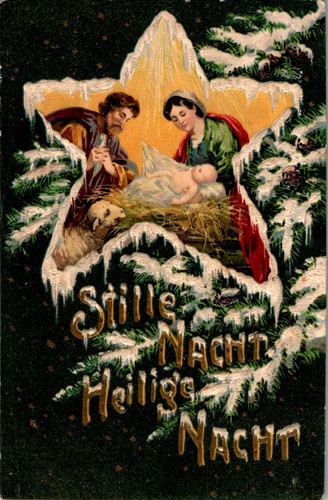 Weihnachten fröhliche - ak,