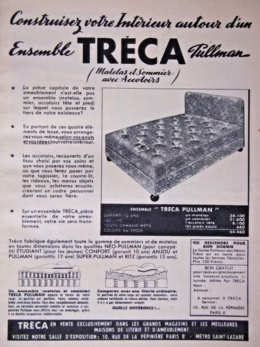 Pressewerbung 1955 tréca - 1955,