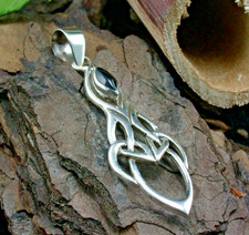 925 Silber großer keltischer