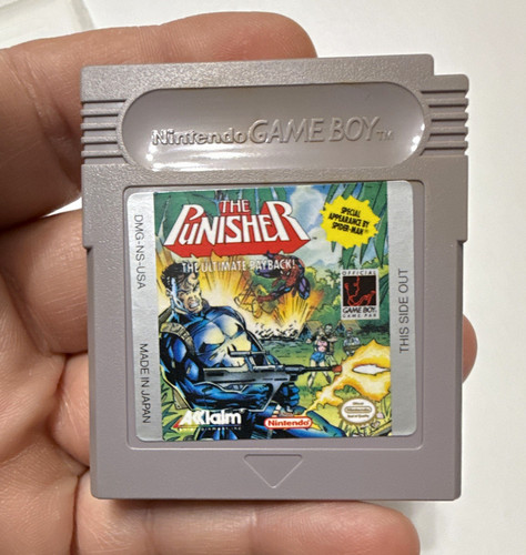 Nintendo the punisher game - nintendo,