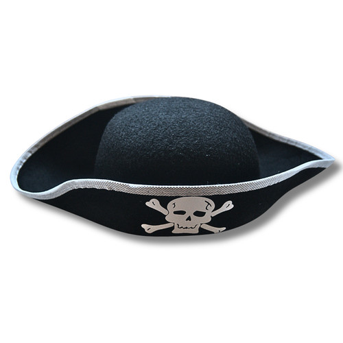 Piratenhut mit totenkopf - mit,