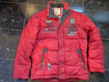 Camp David Stepp-/Pufferjacke "Green Label - Nepal Adventure" | Rot | Gr. L
