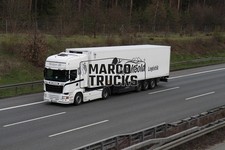 LKW Foto Scania R Kühlsattelauflieger Deutschland weiß AlpenGold Logistik #g9gq