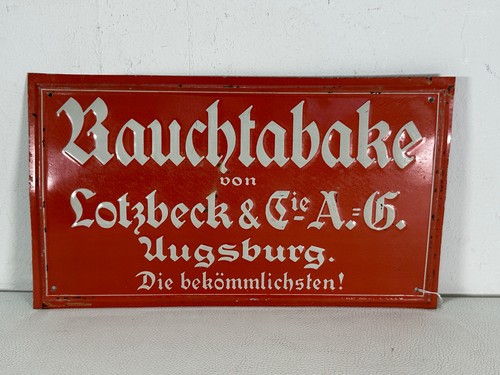 Blechschild lotzbeck - blechschild,