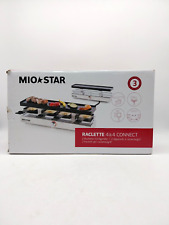 Miostar Raclette 4&4 Connect Grillgerät 7180 254/ LRG-204LD 1800W  #KT6787X--Ü